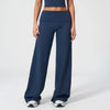 SPARK Women's Folded Waist Yoga Wide Leg Pants ZC5529