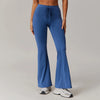 SPARK High Waist Yoga Flared Pants with Drawstring ZC5034