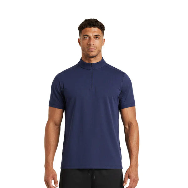 SPARK Men's Half-zipper Quick Dry Athletic T-Shirt SY81053