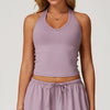 SPARK V Neck Sports Halter Tank Top ZC3058