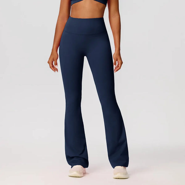 SPARK Women's High-Waist Butt-Lifting Yoga Flared Pants YEL52338