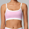 SPARK Women's Naked-Feel Contrast Color Yoga Bra CT2190