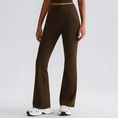 SPARK High Waist Butt Lifting Yoga Flared Pants LQ8008