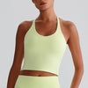 SPARK Yoga Crop Top with Sexy Cross Back LQ8028