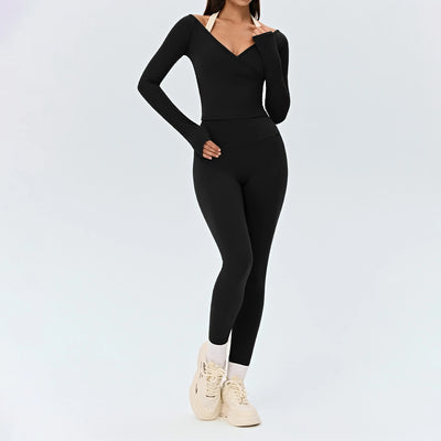 SPARK High-Waisted Tummy Control Yoga Leggings DS526176
