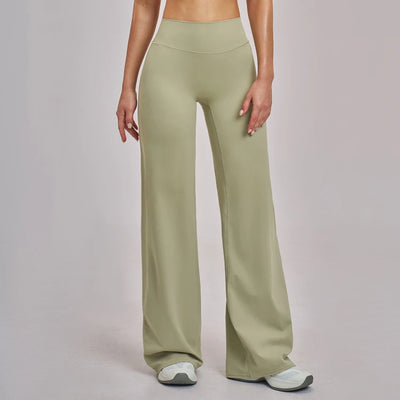 SPARK Women's High Waist Wide Leg Yoga Pants ZC3127