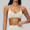 SPARK Cross-Back Spaghetti Straps Yoga Fitness Bra ZC3091-2