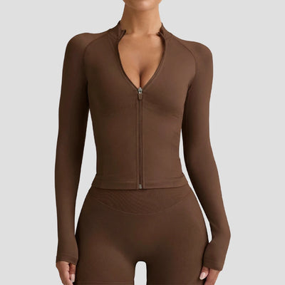 SPARK Seamless Nude Feeling Slim Yoga Fitness Jacket HQ1314