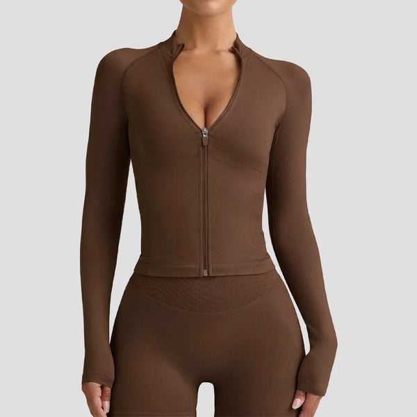 SPARK Seamless Nude Feeling Slim Yoga Fitness Jacket HQ1314