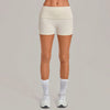 SPARK Women’s Fold-Over Waist Invisible Scrunch Yoga Shorts TF8402