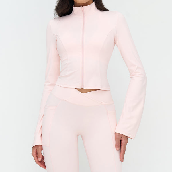 SPARK Fashion Flared Sleeves Yoga Fitness Jacket ZC4518