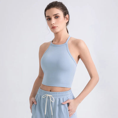 SPARK Soft High Elastic Padded Tank Top YEL52168