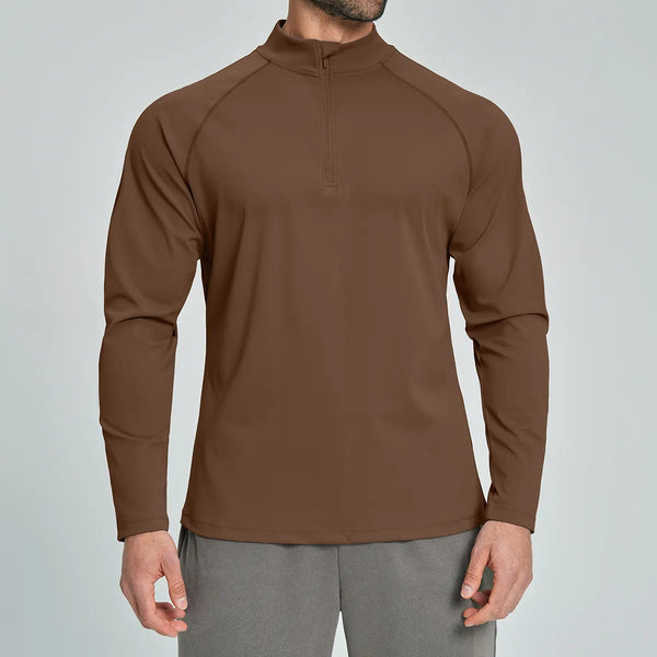 SPARK Men's Half-zip Workout Long Sleeve Top DD5086