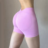 SPARK Seamless V Back Waist Butt Lifting Workout Shorts OD5188