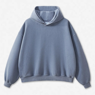 SPARK Unisex Washed-Style Plush-Lined Sweatshirt Set PL8305