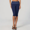 SPARK New Brushed Retro Polka Dot Fold-Over Yoga Capri ZC4549