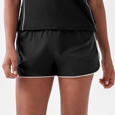 SPARK Contrast Color Two Piece Tennis Outfits Set JK245