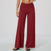 SPARK Women's Naked-Feel Cross Waist Yoga Wide Leg Pants ZC2588