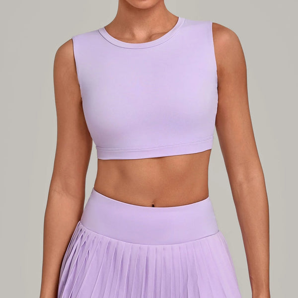 SPARK New Women's Cropped Tennis Sports Tank Top TF7710