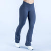 SPARK Seamless Cross-Waist Yoga Pants with Flared Legs RXW3016