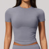 SPARK Seamless Short Sleeve Yoga Athletic Top ZC4535