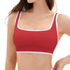 SPARK Color Block Back Double Shoulder Strap Yoga Fitness Bra ZC9528
