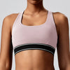 SPARK Contrast Color Two Piece Fitness Set JK235