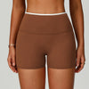 SPARK Women's Nude Feel High Waist Yoga Shorts ZC9238