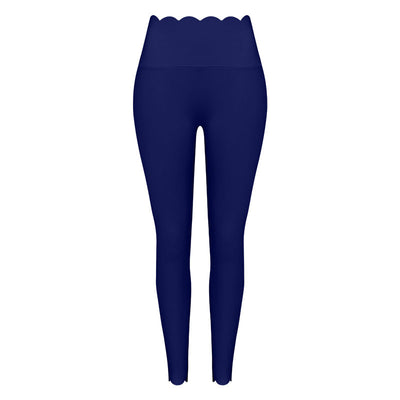 SPARK Women's New Lace Waist Tummy Control Yoga Leggings FNK20240901