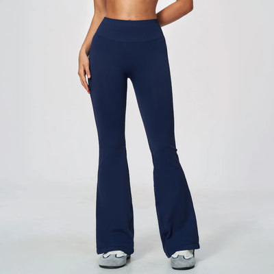 SPARK Seamless High-Waist Scrunch Butt Lifting Yoga Flare Pants ZC5112