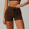 SPARK High Waist Sports Shorts with Drawstring ZC5034