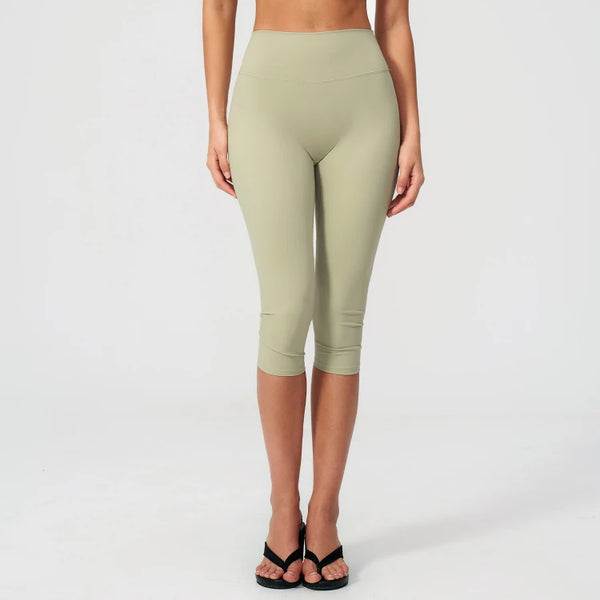 SPARK High Waist Capris Pants For Women ZC5529