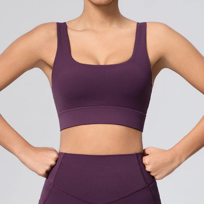 SPARK New Women's High Impact Shockproof Yoga Sports Bra FYD239