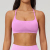 SPARK Seamless Cross Back Adjustable Sports Yoga Bra ZC7790