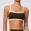 SPARK Color Block Nude Feel Yoga Sport Bra ZC2567