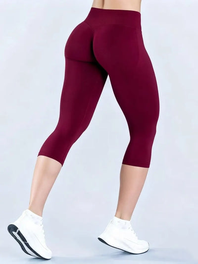 SPARK Low-Rise Seamless Butt-Lifting Yoga Capri OD5796
