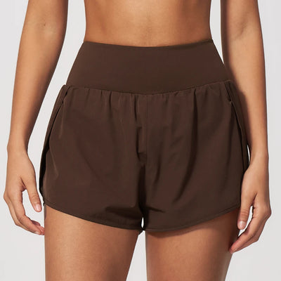 SPARK Women's New Running Yoga Fitness Shorts with Pockets ZC2136
