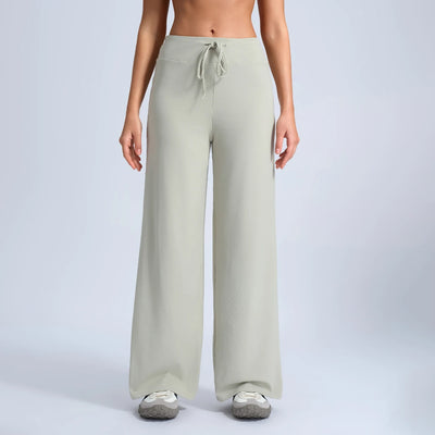 SPARK High Waisted Casual Straight Leg Yoga Pants for Women CY3673