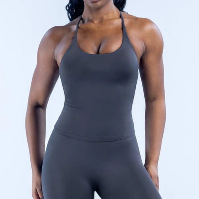 SPARK Seamless High-Elasticity Crisscross-Back Tank Top OD8698