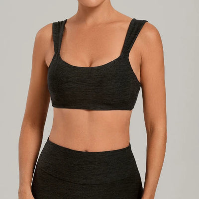 SPARK Women's Irregular Straps Yoga Sport Bra QS10412