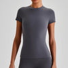 SPARK Women's Slim Quick-Drying Short-Sleeve Yoga Top LQ2009