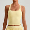SPARK Women’s Square Neck Racerback Yoga Fitness Tank Top LQ2208