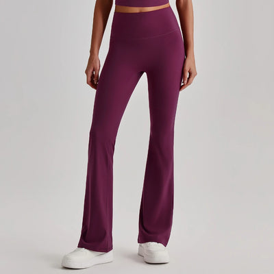 SPARK Naked-Feel High-Waisted Flared Yoga Pants LQ4069