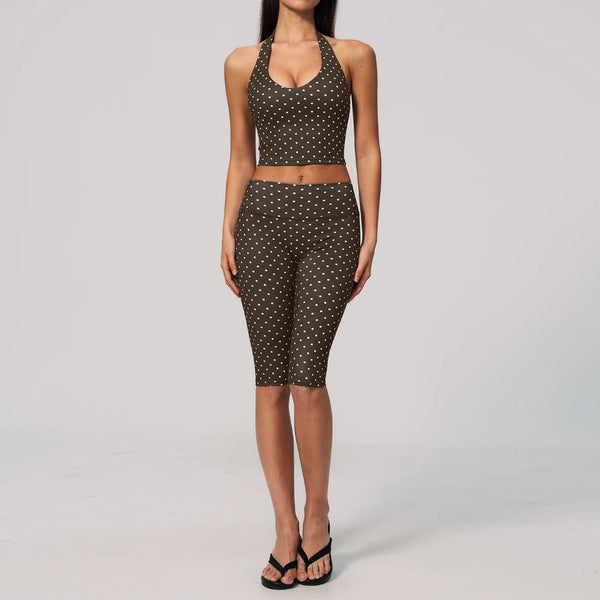 SPARK New Polka Dot Yoga Set For Women ZC4551-1