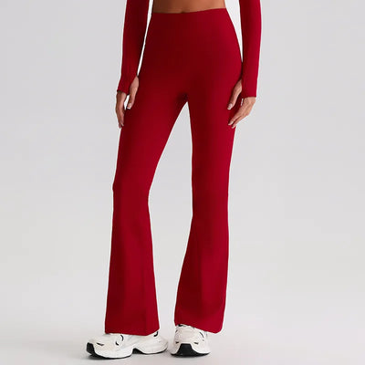 SPARK High Waist Butt Lifting Yoga Flared Pants LQ8008