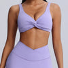 SPARK Women's Sexy Twisted Shockproof Yoga Bra FYD224