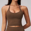 SPARK Seamless U-neck Halter Yoga Fitness Tank Top ZC2557