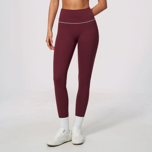 SPARK Color-block Brushed Tummy Control Yoga Leggings ZC9615