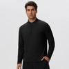 SPARK Men’s Half-Zip Lightweight Warm-Up Pullover Long Sleeve YEL61527