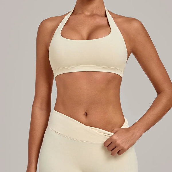 SPARK Women's Halter Yoga Sports Bra TF5423